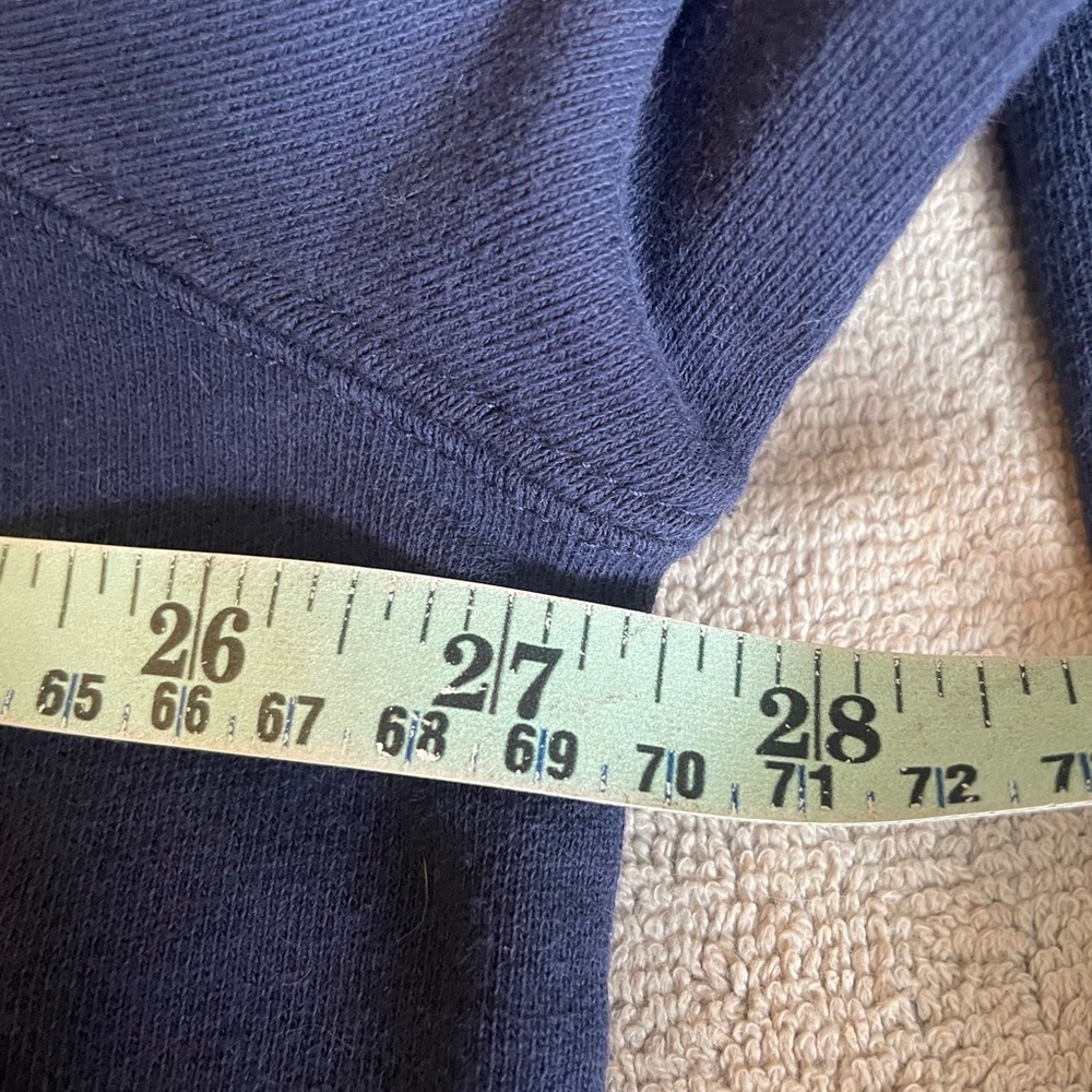 Fila Navy Blue Crewneck Sweatshirt w Embroidered Patch Logo – Size 2XL EUC - Picture 12 of 12